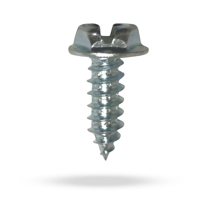 Mean Mug Auto 21149-121619B 30x License Plate Screws, Size #14 x 3/4