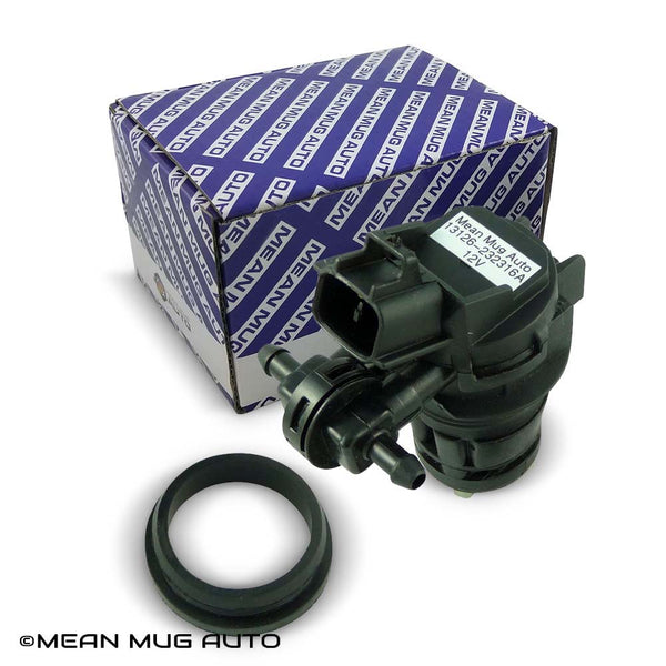 13126-232316A Windshield Washer Pump w/ Grommet - For: Honda, Lexus, Mazda, Toyota - Replaces OEM #: BBP167482 - Mean Mug Auto