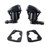 7133-232314D (Two) Front Windshield Washer Nozzles - For: Chevrolet (Chevy), Chrysler Pontiac, Saturn - Replaces OEM #: 15247800