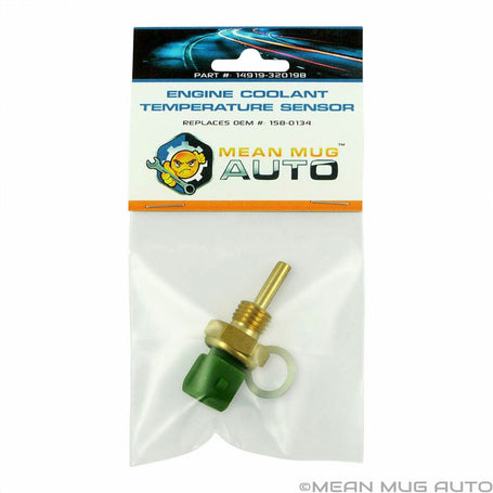14919-32019B Engine Coolant Temperature Sensor With Washer - For: Nissan, Infiniti, & More - Replaces OEM #: 158-0134, SU405 - Mean Mug Auto