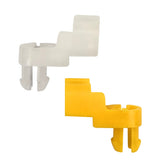 Mean Mug Auto 201525-4123A 50x Door Handle Lock Rod End Clips - Compatible with Toyota - Replaces OEM #: 69293-12050, 69293-12060