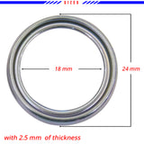 Mean Mug Auto 201525-4167A 14x Transfer & Differential Drain Plug Crush Washer Gaskets - Compatible with Toyota - Replaces OEM #: 12157-10010