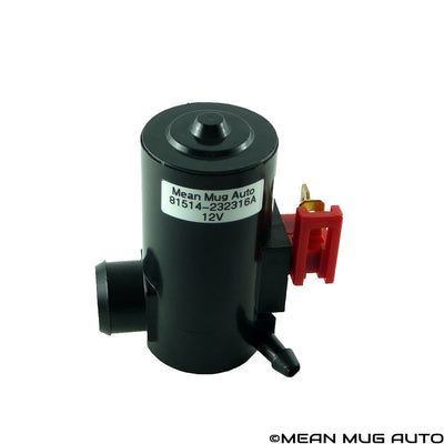 81514-232316A Windshield Washer Pump (Front) w/ Grommet - For: Honda, Acura, Subaru - Replaces OEM #: 38512-SA5-013, 38512-SA5-981, 86611-AA010 - Mean Mug Auto