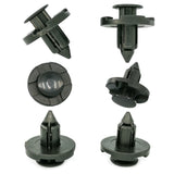 Mean Mug Auto 21149-3129A 40x Bumper Fastener Fender Trim Panel 8mm Rivet Clips - Compatible with Nissan Infinity Replaces OEM#: 01553-09321