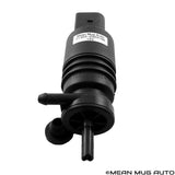 21323-232316B Windshield Washer Pump w/ Grommet - For: BMW, Mercedes-Benz - Replaces OEM #: 67128362154, 67128377612 - Mean Mug Auto