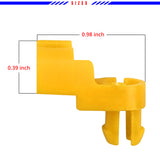 Mean Mug Auto 201525-4123A 50x Door Handle Lock Rod End Clips - Compatible with Toyota - Replaces OEM #: 69293-12050, 69293-12060