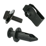 Mean Mug Auto 6915-6119A 35x Engine Under Cover Body Bolts Splash Shield Guard Rivets Bumper Fender Clips and Extruded U-Nuts Kit for Nissan Infiniti