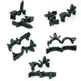 Mean Mug Auto 6915-121515A 56x Car Wire Loom Routing Clips Kit - Wiring Harness Routing Clip 6 Sizes Assortment - Replacement Parts for Honda GM Mazda