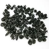Mean Mug Auto 6915-3129A 120 Pcs 6.3mm 8mm 9mm 10mm Nylon Universal Bumper Clips Push rivets Expansion Screws Replacement Kit with 1x Fastener Remover