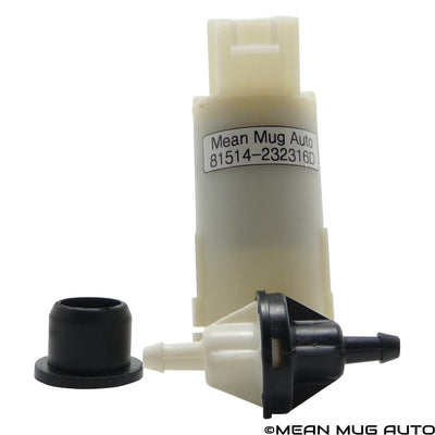 81514-232316D Windshield Washer Pump w/ Grommet - For: Honda CR-V - Replaces OEM #: 76806SMAJ02, 76806SMAJ01 - Mean Mug Auto