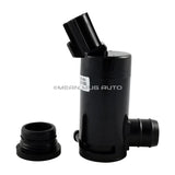 13126-232316B Windshield Washer Pump w/ Grommet - For: Ford, Lincoln, Mazda, Mercury - Replaces OEM #: 89017059 - Mean Mug Auto