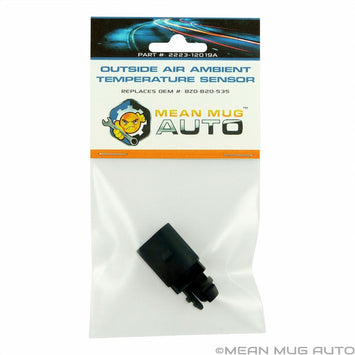 2223-12019A Outside Air Ambient Temperature Sensor - For: Audi, Volkswagen - Replaces OEM #: 8Z0820535 - Mean Mug Auto