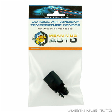 2223-12019A Outside Air Ambient Temperature Sensor - For: Audi, Volkswagen - Replaces OEM #: 8Z0820535 - Mean Mug Auto