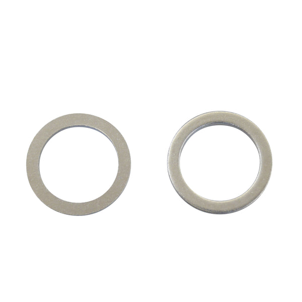 Mean Mug Auto 201525-15167B 14x Oil Drain Plug Washer Gaskets - Compatible with Toyota, Lexus, Scion - Replaces OEM #: 90430-18008, 90430-A0003