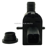 201525-232316E Windshield Washer Pump w/ Grommet - For: Hyundai, Kia - Replaces OEM #: 98510-1C100, 98510-26100, 98510-1W000, 98510-2K000 - Mean Mug Auto
