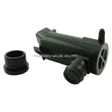 201525-232316F Windshield Washer Pump w/ Grommet - For: Hyundai, Kia - Replaces OEM #: 98510-26000, 9851-1C000, 98510-2G000, 98510-1C500 - Mean Mug Auto