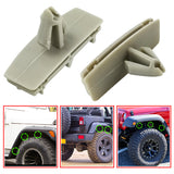 Mean Mug Auto 23181-6133A 50x Fender Flare Molding Clips - Fit for Chrysler, Jeep - Wrangler, Liberty - Replaces OEM #: 55157055-AA, 55157065-AA