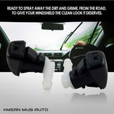 4154-232314B (Two) Front Windshield Washer Nozzles - For: Dodge Dart - Replaces OEM #: 68081370AB - Mean Mug Auto