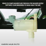 14919-232316A Windshield Washer Pump w/ Grommet - For: Nissan, Infiniti - Replaces OEM #: 289203Z000, 2224620-A, 2224643-A, 6731 - Mean Mug Auto