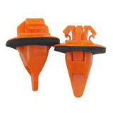 Mean Mug Auto 201525-6133A 50x Fender Flare Molding Retainer Clips - Compatible with Toyota - Replaces OEM #: 75397-35010