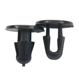 Mean Mug Auto 201525-8163A 50x Hood Seal Push Type Molding Retainer Clips - Compatible with Toyota, Lexus, GM - Replaces OEM 90467-08011, 90467-08004