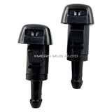 4154-232314A (Two) Front Windshield Washer Nozzles - For: Dodge Caliber - Replaces OEM #: 05160308AA - Mean Mug Auto