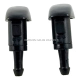 3818-232314C (Two) Front Windshield Washer Nozzles - For: Chrysler, Dodge - Replaces OEM #: 5116079AA - Mean Mug Auto