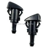 4154-232314A (Two) Front Windshield Washer Nozzles - For: Dodge Caliber - Replaces OEM #: 05160308AA - Mean Mug Auto