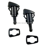 1055-232314A (Two) Front Windshield Washer Nozzles - For: Jeep Patriot - Replaces OEM #: 5303834AB - Mean Mug Auto