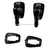 1055-232314D (Two) Front Windshield Washer Nozzles - For: Jeep Grand Cherokee - Replaces OEM #: 55079049AA - Mean Mug Auto
