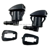 1055-232314D (Two) Front Windshield Washer Nozzles - For: Jeep Grand Cherokee - Replaces OEM #: 55079049AA - Mean Mug Auto