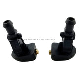 7133-232314E (Two) Front Windshield Washer Nozzles - For: Chevrolet (Chevy), GMC, Pontiac, Hummer - Replaces OEM #: 15173510 - Mean Mug Auto