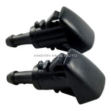 7133-232314B (Two) Front Windshield Washer Nozzles - For: Chevrolet (Chevy), GMC, Buick, Oldsmobile - Replaces OEM #: 15878745 - Mean Mug Auto