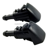 7133-232314B (Two) Front Windshield Washer Nozzles - For: Chevrolet (Chevy), GMC, Buick, Oldsmobile - Replaces OEM #: 15878745 - Mean Mug Auto
