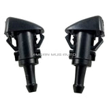 1055-232314C (Two) Front Windshield Washer Nozzles - For: Chrysler, Dodge, Jeep. Ram - Replaces OEM #: 5303833AA - Mean Mug Auto