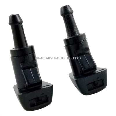 3818-232314C (Two) Front Windshield Washer Nozzles - For: Chrysler, Dodge - Replaces OEM #: 5116079AA - Mean Mug Auto