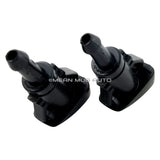 4154-232314A (Two) Front Windshield Washer Nozzles - For: Dodge Caliber - Replaces OEM #: 05160308AA - Mean Mug Auto