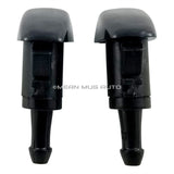 1055-232314C (Two) Front Windshield Washer Nozzles - For: Chrysler, Dodge, Jeep. Ram - Replaces OEM #: 5303833AA - Mean Mug Auto