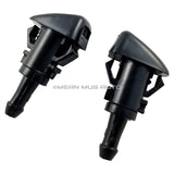 4154-232314A (Two) Front Windshield Washer Nozzles - For: Dodge Caliber - Replaces OEM #: 05160308AA - Mean Mug Auto