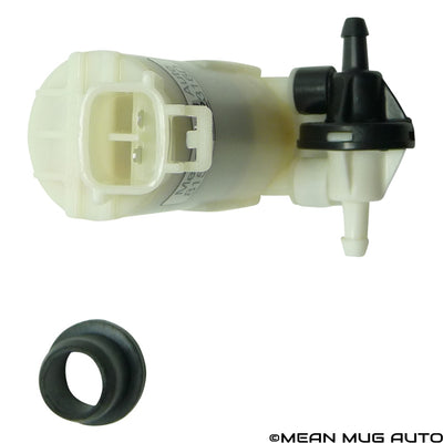 81514-232316D Windshield Washer Pump w/ Grommet - For: Honda CR-V - Replaces OEM #: 76806SMAJ02, 76806SMAJ01 - Mean Mug Auto