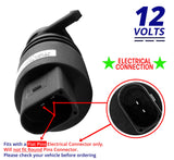 Mean Mug Auto 21323-232316B Windshield Washer Pump w/ Grommet - For BMW, Mercedes-Benz - Replaces OEM #: 67128362154, 67128377612