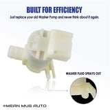 14919-232316B Windshield Washer Pump w/ Grommet - For: Nissan, Infiniti & More - Replaces OEM #: 28920-50Y00, 28920-8H900 - Mean Mug Auto