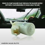 81514-232316G Windshield Washer Pump (Rear) w/ Grommet - For: Honda, Acura - Replaces OEM #: 38512-SF0-013, 38512-SF0-003, 38512-SF0-J01 - Mean Mug Auto