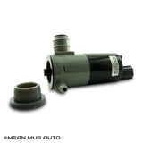 4818-232316B Windshield Washer Pump w/ Grommet - For: Chrysler, Dodge, Jeep, RAM - Replaces OEM #: 5103452AA, 55077241AB - Mean Mug Auto