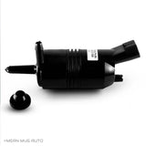 385-232316A Windshield Washer Pump (Front) w/ Grommet - For: Chevrolet (Chevy), GMC, Buick, Pontiac, Oldsmobile, Isuzu, & Cadillac - Replaces OEM #: 22127652, 22127653, 89025062, 89001122 - Mean Mug Auto