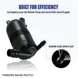 385-232316C Windshield Washer Pump - For: Chevrolet, Toyota, Lexus & More - Replaces OEM #: 22156171, 85330-06030 - Mean Mug Auto